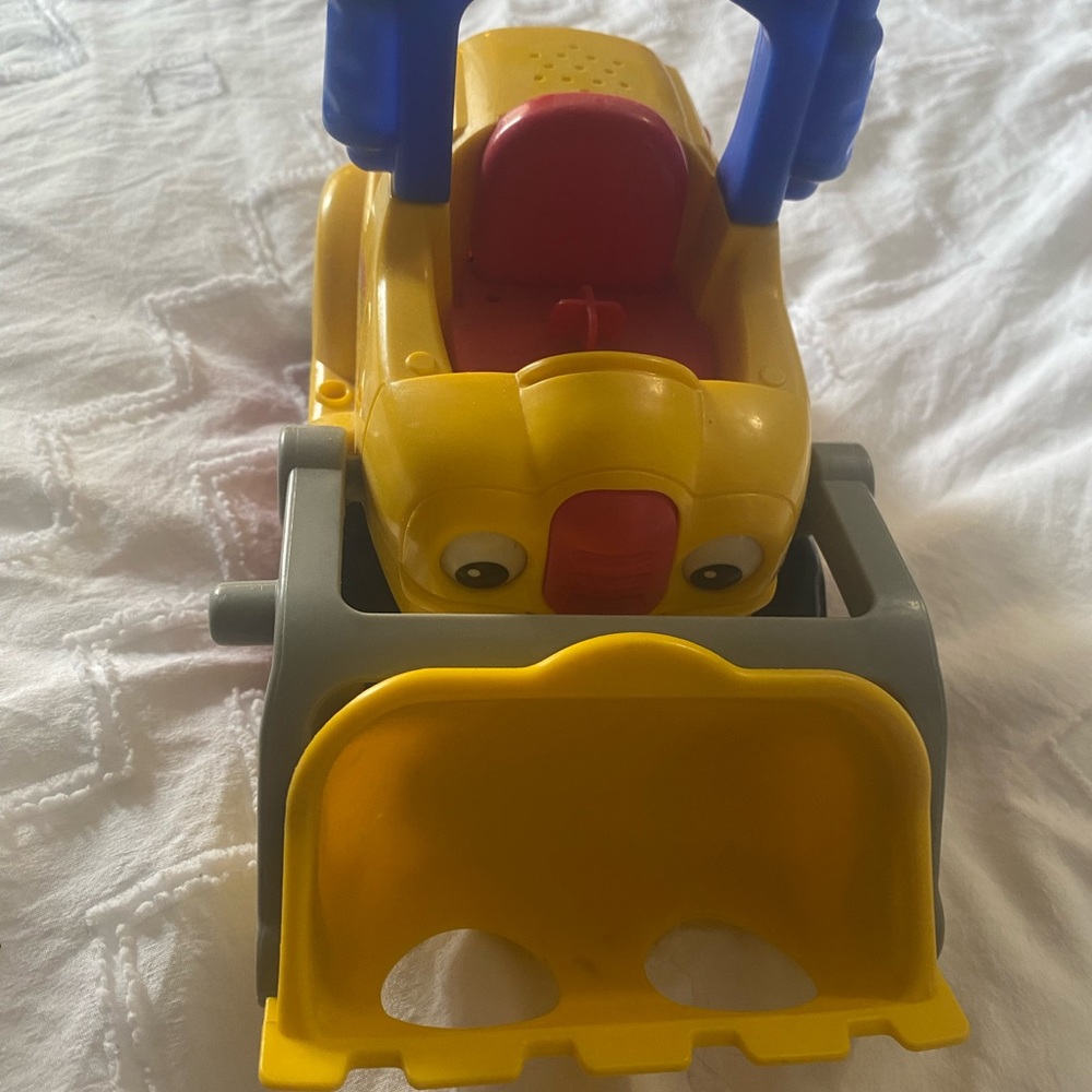 Fisher price little people tractor excavator